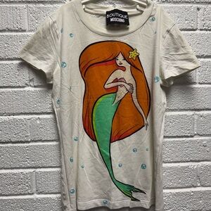 Boutique Moschino Small Mermaid Graphic Tee Ariel